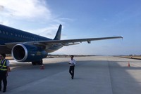 Máy bay Vietnam Airlines hạ cánh nhầm xuống đường băng chưa khai thác tại Cam Ranh hôm 29/4