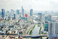 Giá cho thuê văn phòng trung bình tại TP HCM đứng đầu khu vực trong năm 2017, theo Savills.