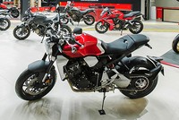 Các mẫu xe trưng bày tại cửa hàng Honda Moto (Quận 3, TP HCM).
