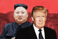 Lãnh đạo Triều Tiên Kim Jong-un (trái) và Tổng thống Mỹ Donald Trump. Ảnh: CNN.