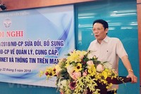 Thứ trưởng Hoàng Vĩnh Bảo cho hay, Nghị định 27 đã cập nhật tình hình mới, bỏ bớt những điều chưa hợp lý để tháo gỡ khó khăn cho doanh nghiệp. (Ảnh: T.H/Vietnam+)