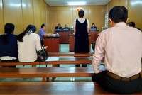 Bị cáo Trang Nhã Hiền được tại ngoại do đang mang thai.