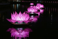 3 km kênh Nhiêu Lộc được thắp sáng đèn lồng mừng lễ Phật đản