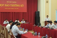 Tổng giá trị sản xuất kinh doanh quý 1/2018 của 10 doanh nghiệp thuộc Bộ Xây dựng là chủ sở hữu hoặc nắm cổ phần chi phối đạt 22.160 tỷ đồng, đạt 21% kế hoạch năm.