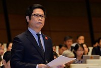 Ông Vũ Tiến Lộc - Chủ tịch VCCI, đại biểu Quốc hội tỉnh Thái Bình. Ảnh: Quốc hội.