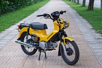 Honda Cross Cub phiên bản 2018 đầu tiên ở Hà Nội. Ảnh: Lương Dũng.