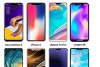 Sau iPhone X, có hàng chục điện thoại Android cũng xuất hiện với tai thỏ.