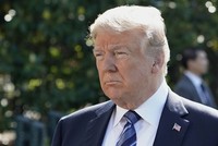 Tổng thống Mỹ Trump tại Nhà Trắng ngày 25/5. Ảnh: AFP.