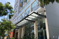 Khách sạn San Marino - một trong 3 công trình được lực lượng chức năng của Sở Xây dựng và chính quyền quận Sơn Trà (Đà Nẵng) phát hiện và tiến hành xử phạt do xây dựng trái phép.