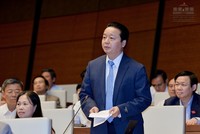 Bộ trưởng Trần Hồng Hà cho rằng, hiện nay nhiều nước đã  nói KHÔNG với nhập khẩu phế liệu và lộ trình của Việt Nam cũng cần phải như vậy.