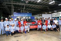 Sau 20 năm sản xuất ở Việt Nam, Toyota đã chào đón chiếc xe thứ 400.000 vào tháng 4/2017.