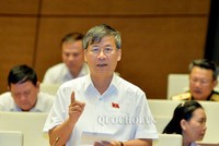 Đại biểu Quốc hội Nguyễn Anh Trí cho ý kiến xây dựng Luật Phòng, chống tham nhũng sửa đổi.