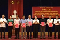 Yên Bái: Công bố quyết định hợp nhất một số cơ quan đảng - chính quyền