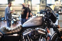 Xe máy của Mỹ nằm trong danh sách chịu thuế mới của EU. Ảnh: AFP.