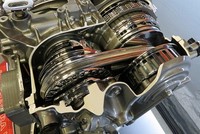 Hộp số CVT có cấu tạo đơn giản hơn so với các loại hộp số khác. 