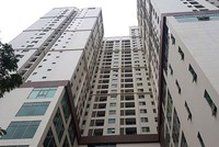 Khu tổ hợp chung cư, văn phòng cho thuê ở 493 Trương Định. Ảnh: Phương Sơn.