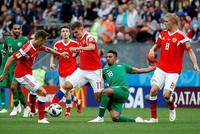 Một trận đấu tại World Cup 2018.