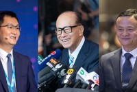 Tỷ phú Ma Huateng, tỷ phú Li Ka Shing và tỷ phú Jack Ma.