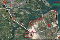 Phối cảnh dự án cáp treo dài  khoảng 7 km. Ảnh: NVN.