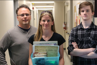 Gia đình nhà Bombardier cùng tất cả manh mối để tìm kho báu trị giá 230 triệu đồng suốt 6 năm. (Nguồn: CBC).