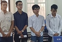 Các bị cáo tại tòa