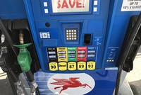 Một điểm đổ xăng tại Mỹ.