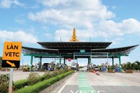 Hệ thống thu phí không dừng tại trạm BOT Mỹ Lộc, Quốc lộ 21 (thuộc dự án giai đoạn I).
