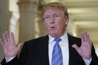 Tổng thống Mỹ Trump. Ảnh: AFP.