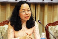 Chánh văn phòng Thành ủy TP.HCM Thái Thị Bích Liên. Ảnh: Hữu Công.