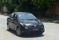 Toyota Vios 2018 bắt gặp trên đường ở Hà Nội. Ảnh: Lộc Vũ.