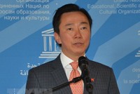 Ông Phạm Sanh Châu làm Đại sứ Việt Nam tại Cộng hòa Ấn Độ kiêm nhiệm Cộng hòa Dân chủ Liên bang Nepal và Vương quốc Bhutan. Ảnh: Bích Hà/TTXVN.