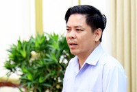 Bộ trưởng Nguyễn Văn Thể phát biểu tại cuộc họp. Ảnh: Hữu Công.