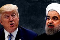 Tổng thống Donald Trump và người đồng cấp Iran Rouhani (Ảnh: PCT Network).
