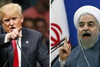 Tổng thống Mỹ Trump và Tổng thống Iran Rouhani. Ảnh: Catch News.