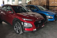 Hyundai Kona xuất hiện tại Việt Nam hồi tháng 7. 