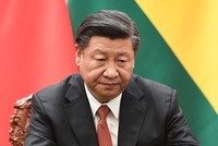 Chủ tịch Trung Quốc Tập Cận Bình trong một lễ ký kết ở Bắc Kinh ngày 19/6. Ảnh: Reuters.