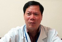 Ông Trương Quý Dương khi đương chức Giám đốc bệnh viện. Ảnh: Nam Phương.