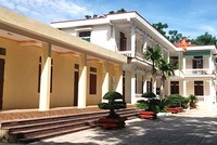 Phòng Giáo dục huyện Thường Xuân. Ảnh: Lê Hoàng.