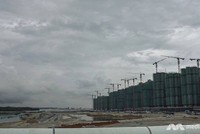 Dự án Forest City trị giá 100 tỉ USD ở bang Johor. Ảnh: Media Corp.