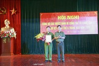 Trao quyết định bổ nhiệm Tư lệnh Cảnh sát cơ động