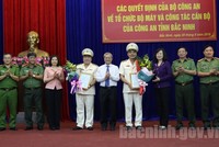 Bổ nhiệm 2 Phó giám đốc Công an tỉnh Bắc Ninh