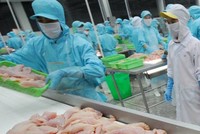 Xuất khẩu thủy sản ước đạt 5,5 tỷ USD, tăng 5,3% so với cùng kỳ năm 2017 - Ảnh: VGP/ Đỗ Hương.