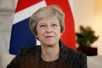 Thủ tướng Anh Theresa May. Ảnh: AFP.