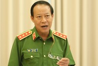 Thượng tướng Lê Quý Vương. Ảnh: Ngọc Thắng. 