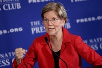 Thượng nghị sĩ Mỹ Elizabeth Warren. Ảnh: AFP.