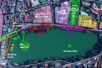 Phương án 1 (màu đỏ) vị trí đặt ga C9