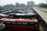 Các bến xe khách liên tỉnh hiện có của Hà Nội sẽ được được chuyển chức năng.