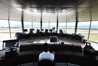 Đài kiểm soát không lưu tại Cảng hàng không Quốc tế Vân Đồn.