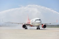 Vietjet rộn ràng đón chuyến bay khai trương Đà Nẵng - Bangkok