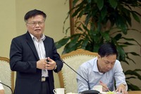 TS Nguyễn Đình Cung phát biểu tại buổi kiểm tra. - Ảnh: VGP/Nhật Bắc.